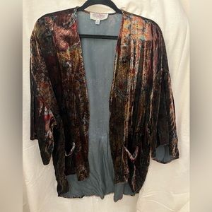 Urban Outfitters Ecote - Velvet Kimono - Size xs/s